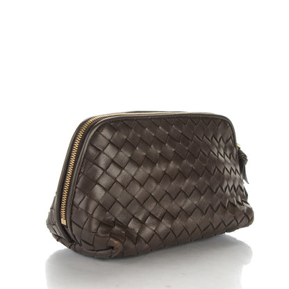 Bottega Veneta Nappa Intrecciato Cosmetic Case Ebano 3 of 9