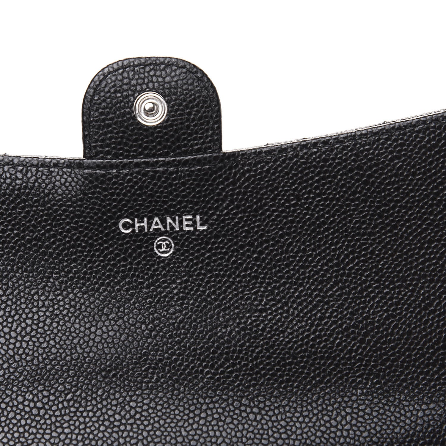Chanel Caviar Quilted Wallet On Chain WOC Black 6 of 9