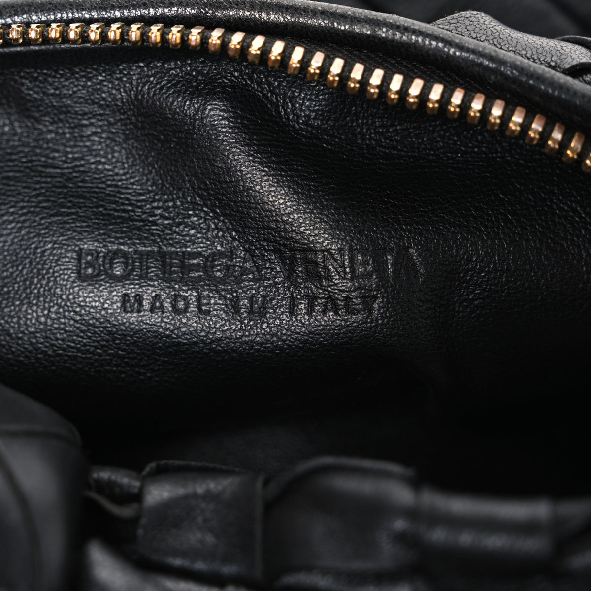 Nappa Intrecciato Mini Jodie Black
