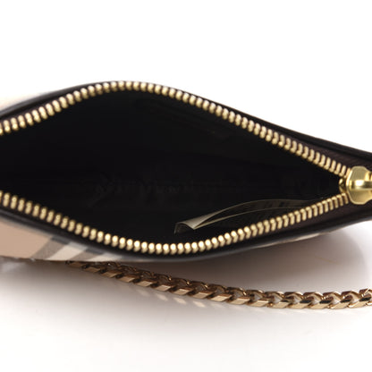 Burberry Haymarket Check Clara Pochette Chocolate 5 of 10