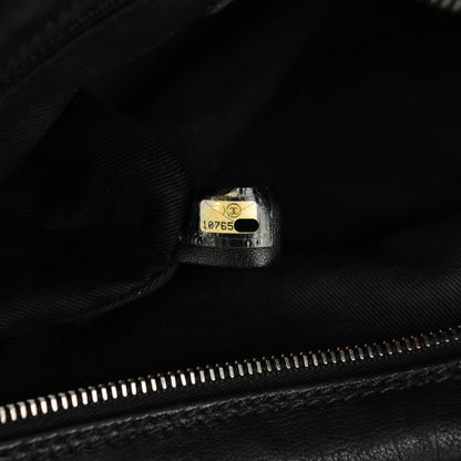 Chanel Calfskin Small Diamond Stitch Tote Black 7 of 7