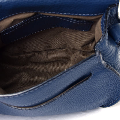 Chloe Calfskin Mini Marcie Round Crossbody Bag Royal Navy 4 of 10