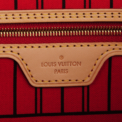 Louis Vuitton Monogram Neverfull MM Cherry 6 of 8