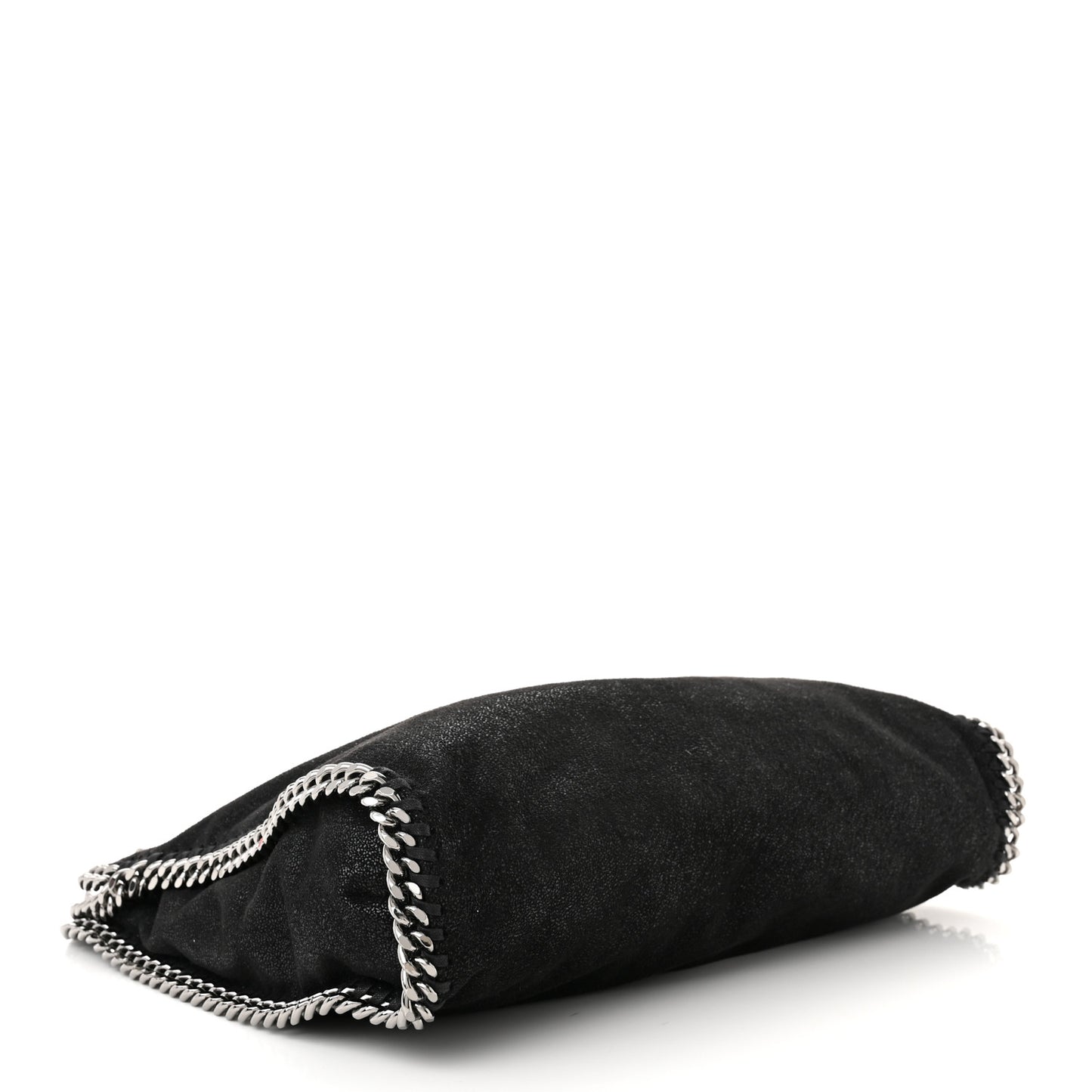 Shaggy Deer Falabella Fold Over Tote Black