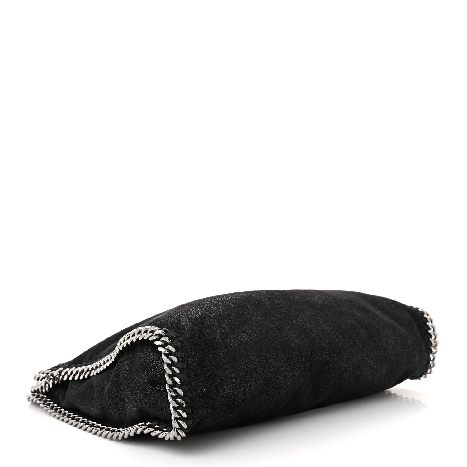 Stella McCartney Shaggy Deer Falabella Fold Over Tote Black 4 of 10