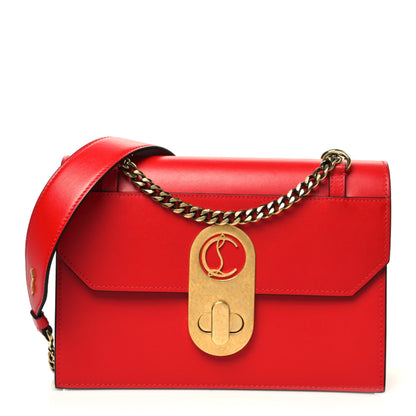 Christian Louboutin Calfskin Large Elisa Shoulder Bag Loubi 1 of 7