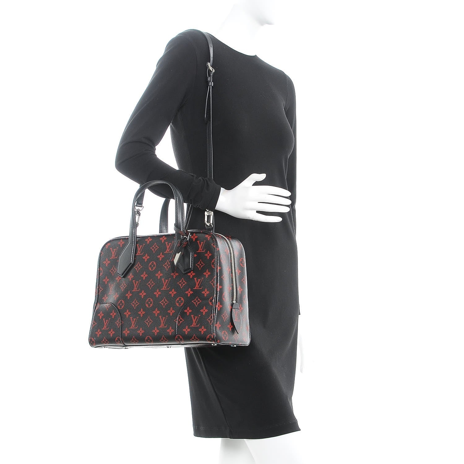 Louis Vuitton Monogram Infrarouge Dora Soft MM 2 of 7