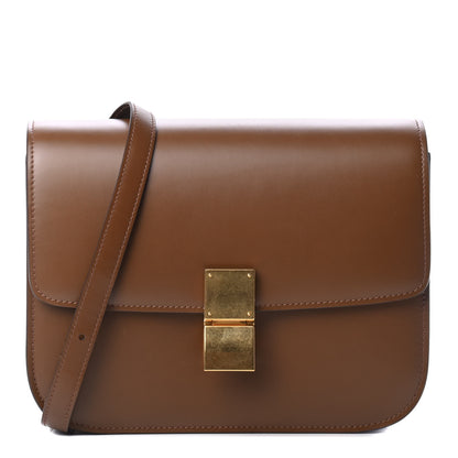 Celine Box Calfskin Medium Classic Box Flap Bag Camel 1 of 4