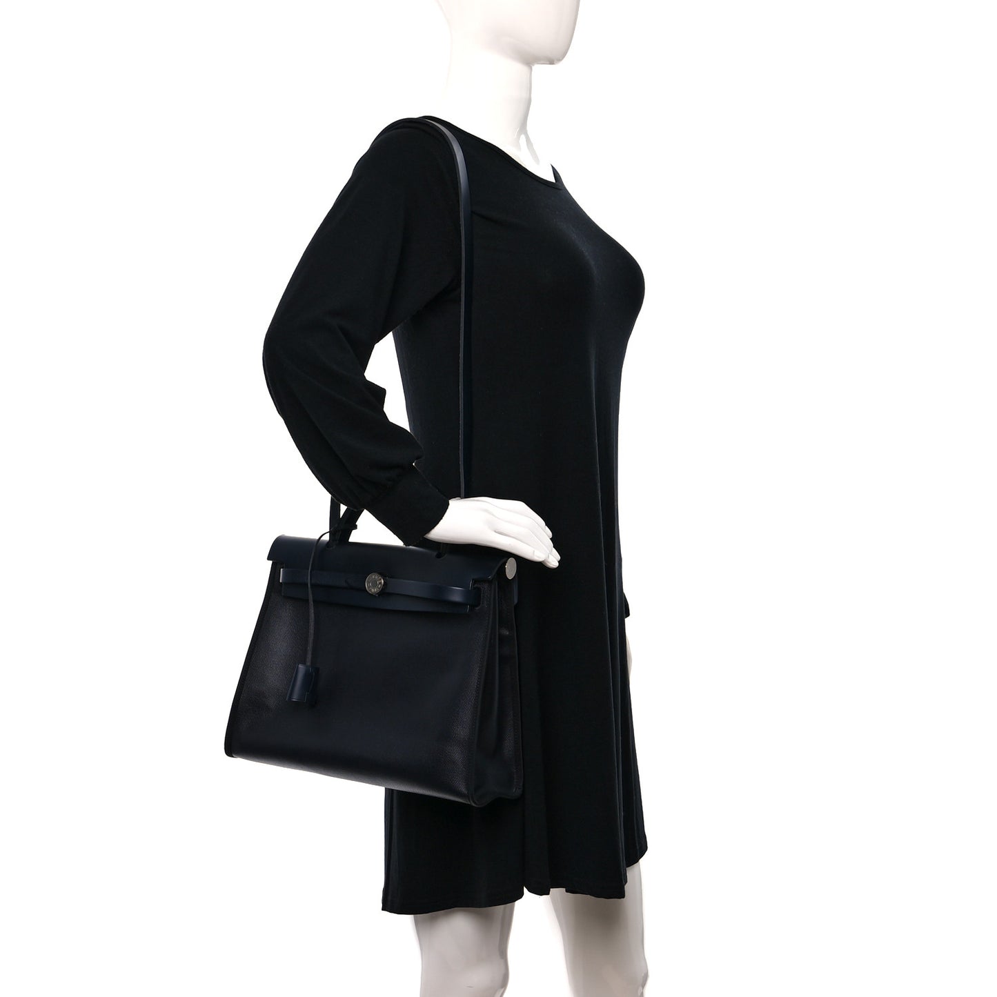 Toile H Berline Vache Hunter Herbag Zip PM 31 Black Ecru