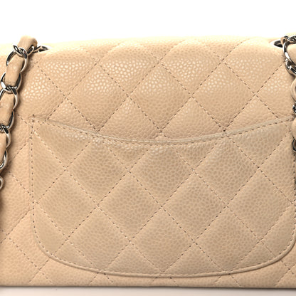 Chanel Caviar Quilted Mini Rectangular Flap Light Beige 12 of 13