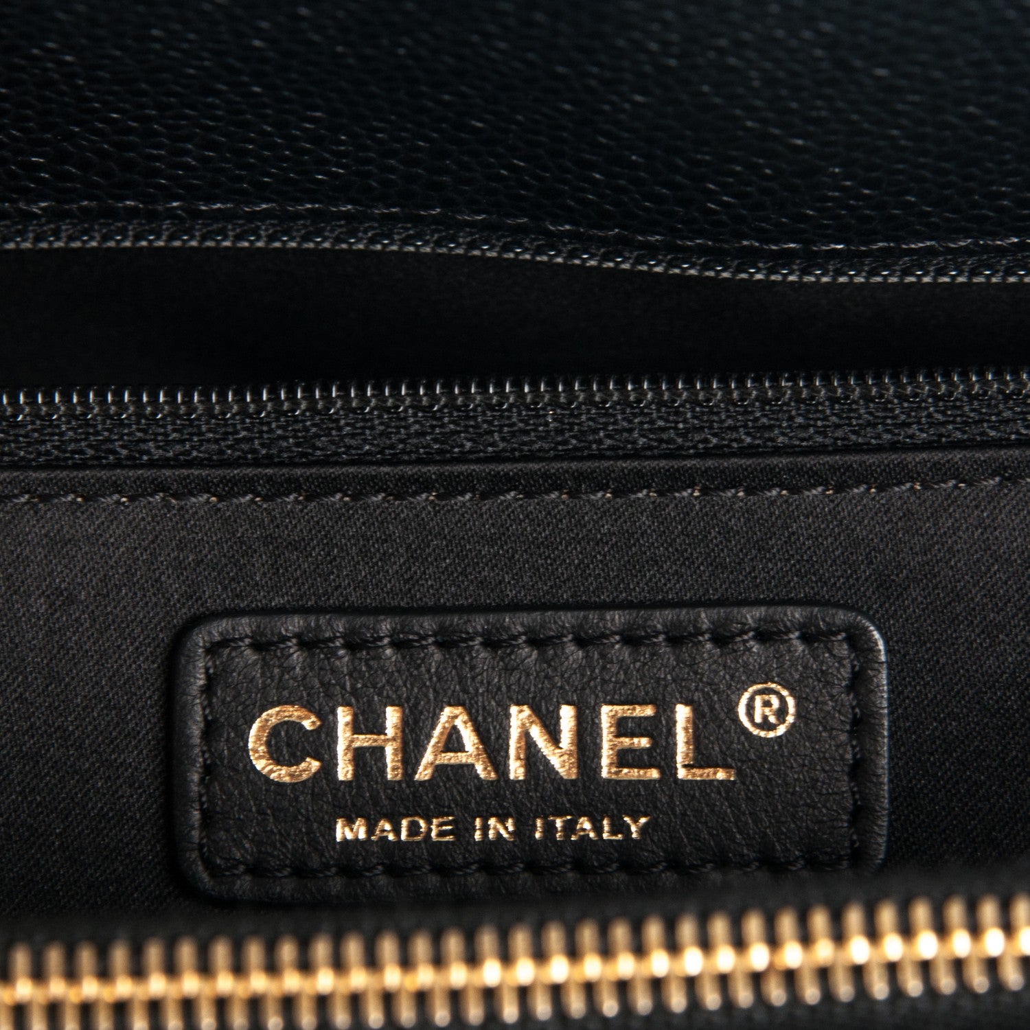 Chanel Caviar Quilted Grand Shopping Tote GST Black 6 of 7