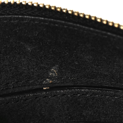 Valentino Garavani Calfskin C-Rockee Sagittarius Fringe Clutch Black 12 of 12