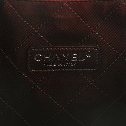 Chanel Canvas Calfskin Large Let's Demonstrate Tote White Black 6 of 11