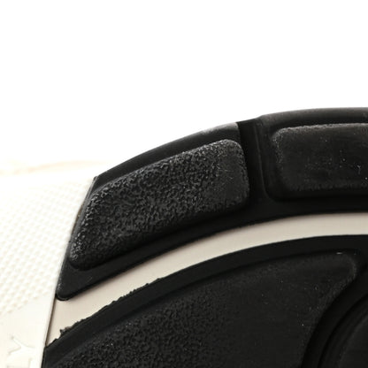 Chanel Fabric Laminated Calfskin Stretch CC Womens Sneakers 39.5 White Gold Silver 10 of 15