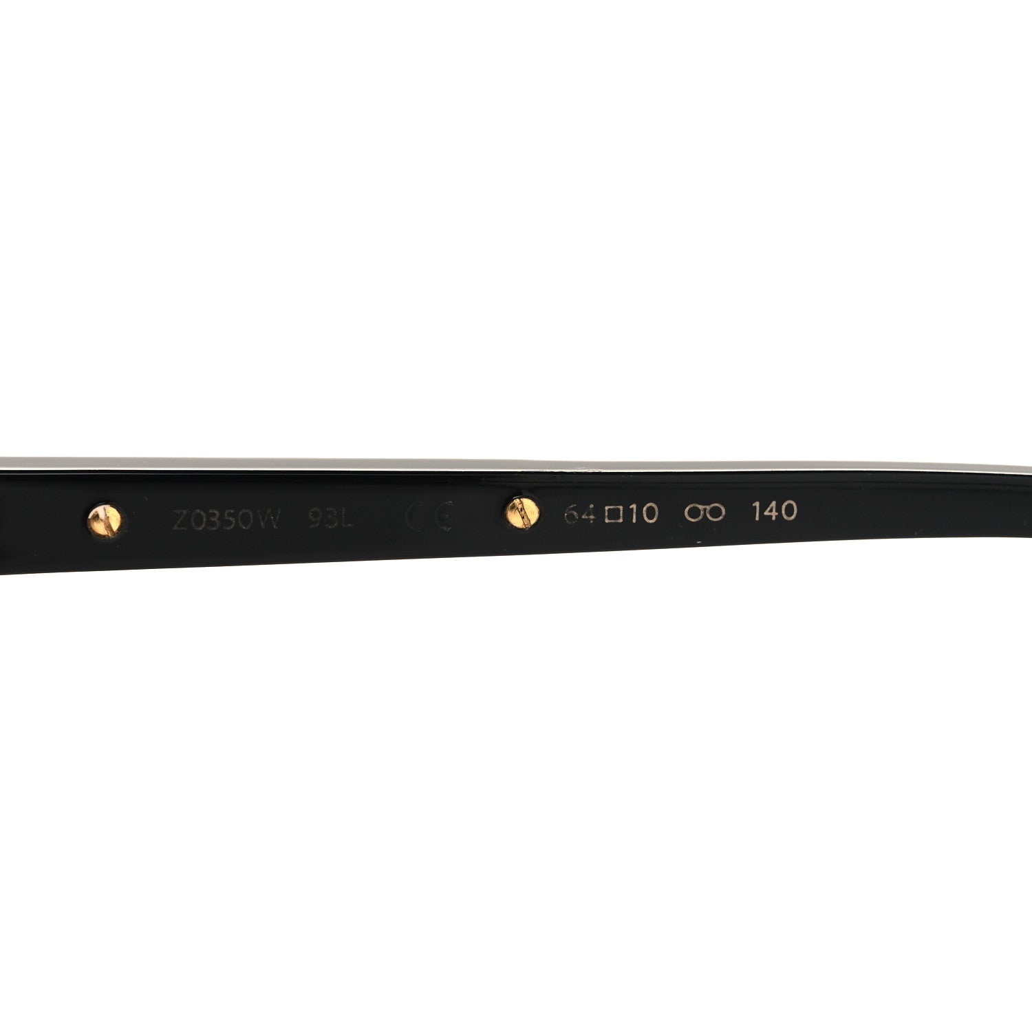 Louis Vuitton Acetate Evidence Sunglasses Z0105W Black 6 of 6