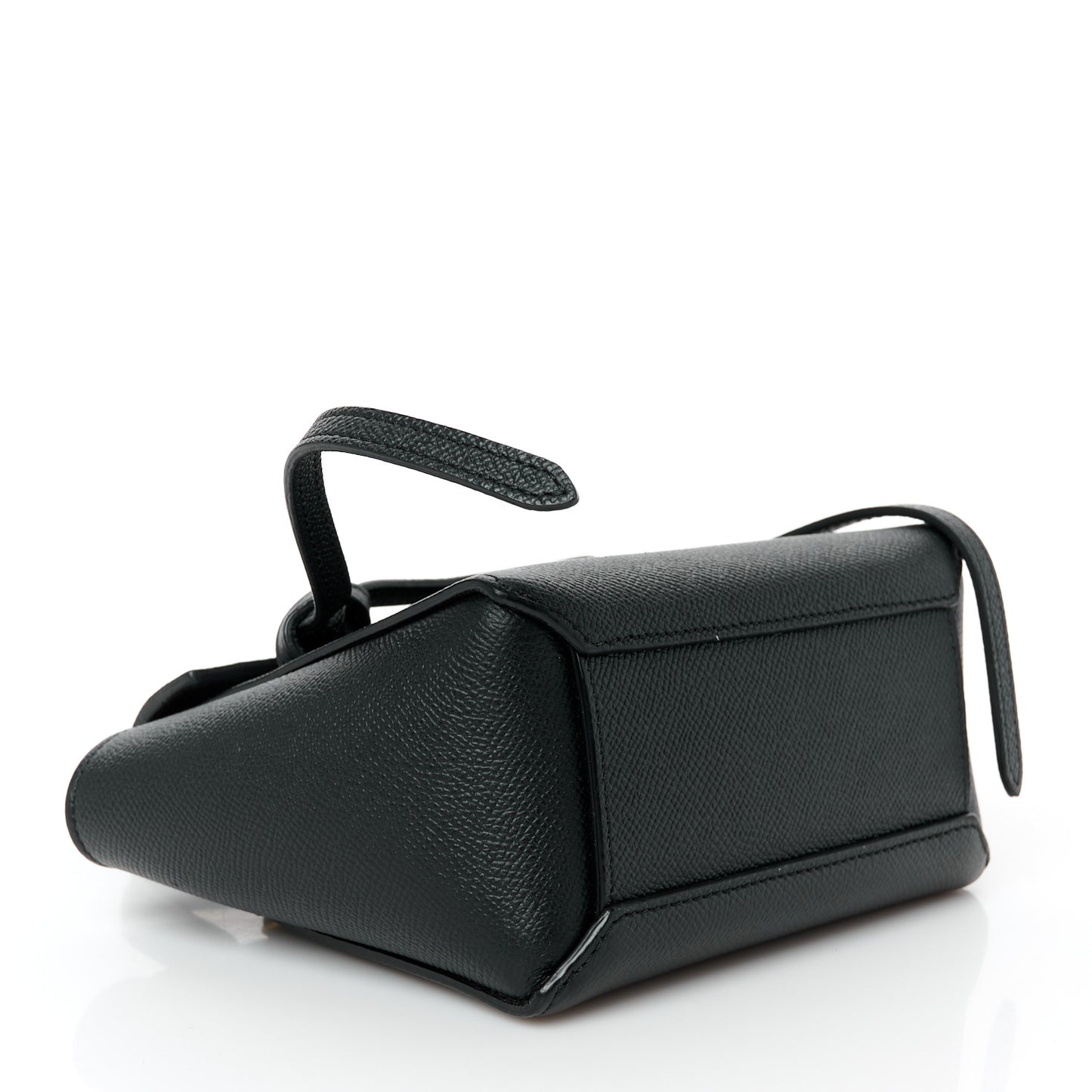 Grained Calfskin Pico Belt Bag Black