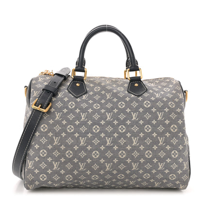 Louis Vuitton Monogram Idylle Speedy Bandouliere 30 Encre 1 of 11