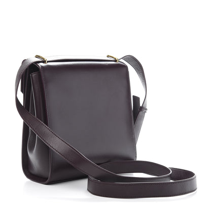 Bottega Veneta Box Calfskin Nappa Clip Bag Grape 3 of 9