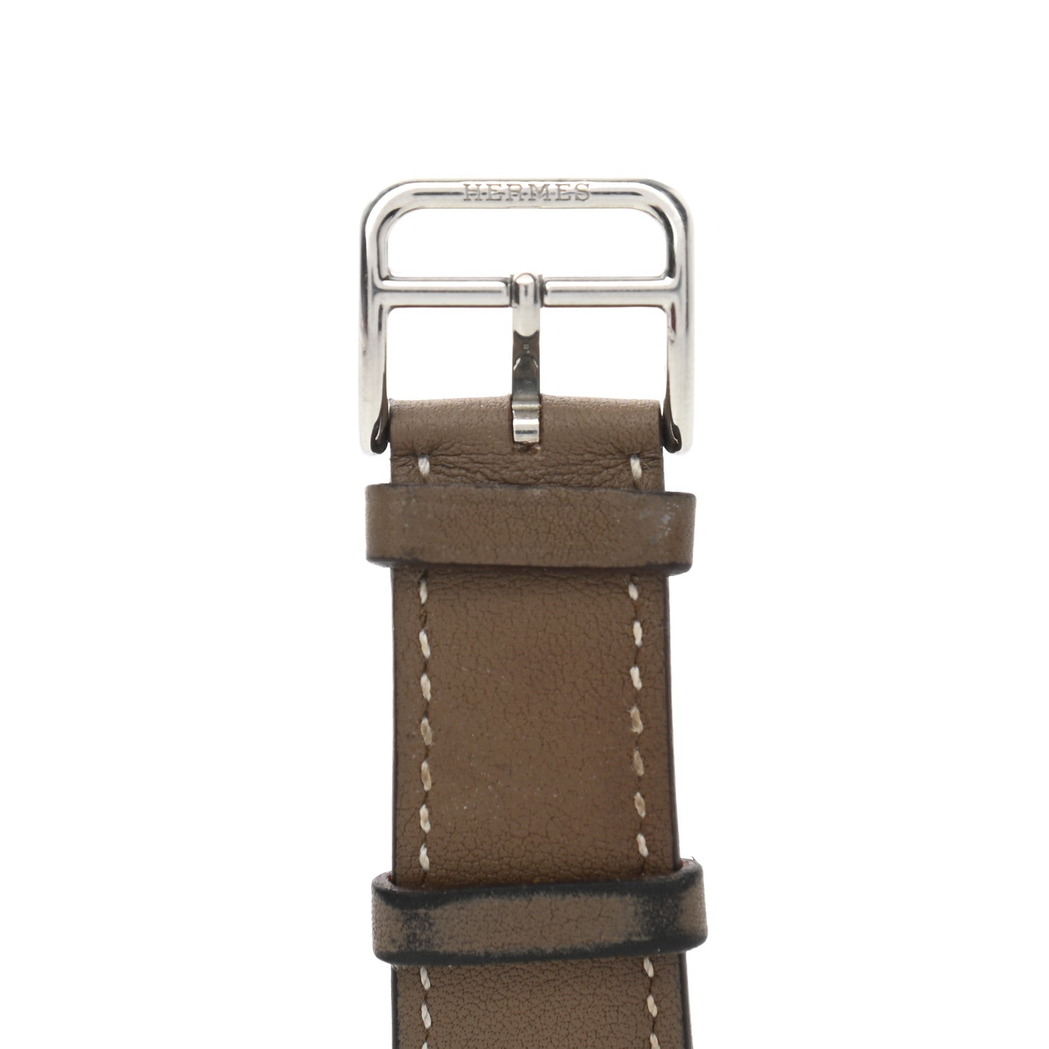 Hermes Swift 38mm Apple Watch Double Tour Band Etoupe 7 of 11