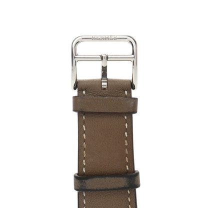 Hermes Swift 38mm Apple Watch Double Tour Band Etoupe 7 of 11