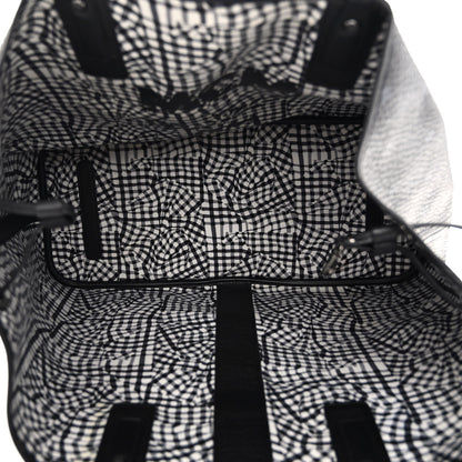 MCM Visetos Large Liz Reversible Shopper Tote Black 9 of 16