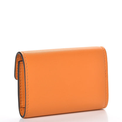 Gucci Calfskin Icon Signature 6 Key Holder Case Orange 3 of 8