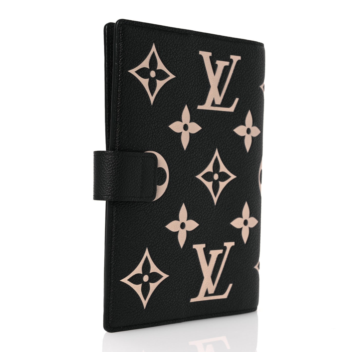 Empreinte Monogram Giant Paul Notebook Cover MM Black Beige