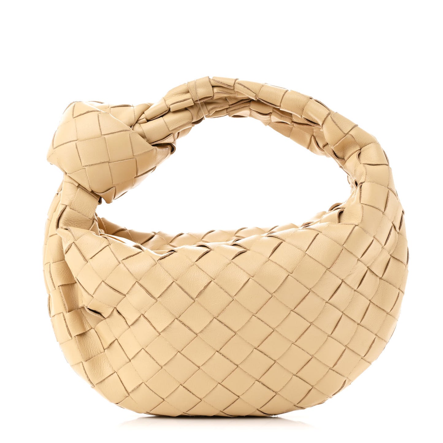 Nappa Intrecciato Mini Jodie Almond