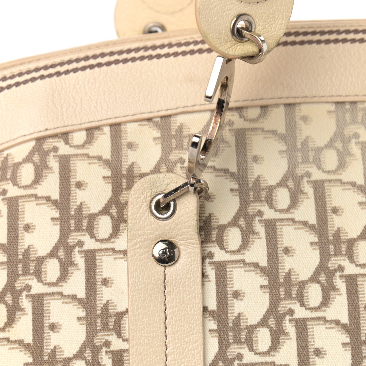 Monogram Vintage Flowers Dome Bag Beige