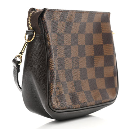 Louis Vuitton Damier Ebene Trousse Make Up Bag Pochette 3 of 8