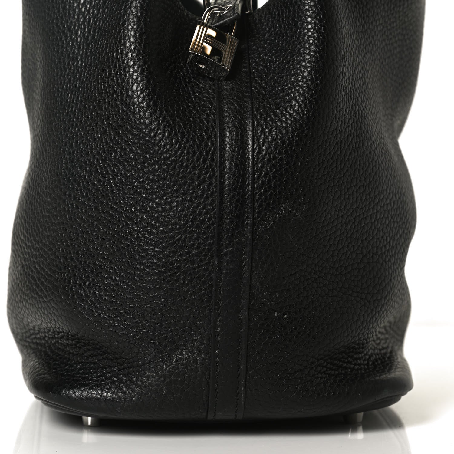 Hermes Taurillon Clemence Picotin Lock 22 MM Black 7 of 14