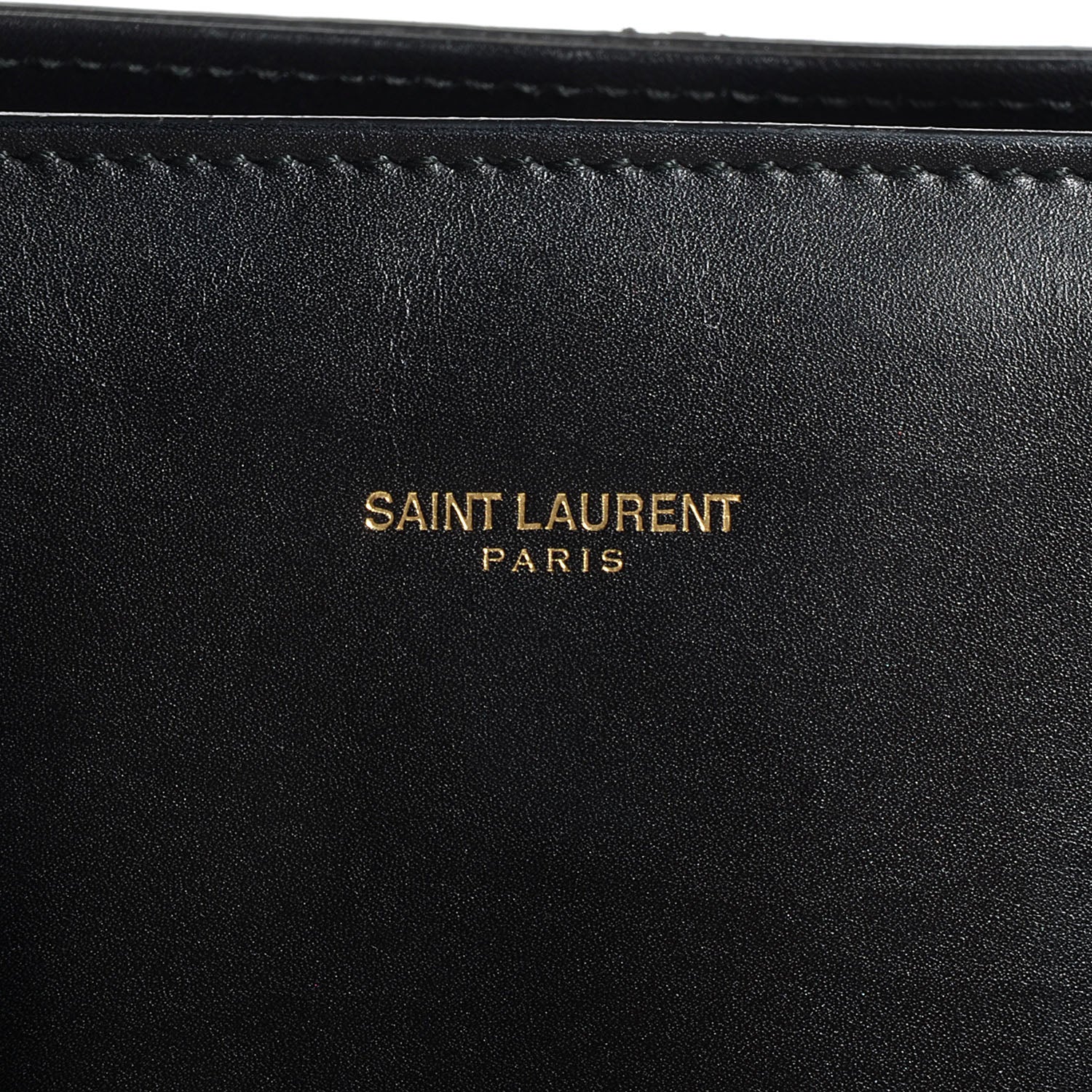 Saint Laurent Calfskin Large Sac de Jour Carryall Black 9 of 10