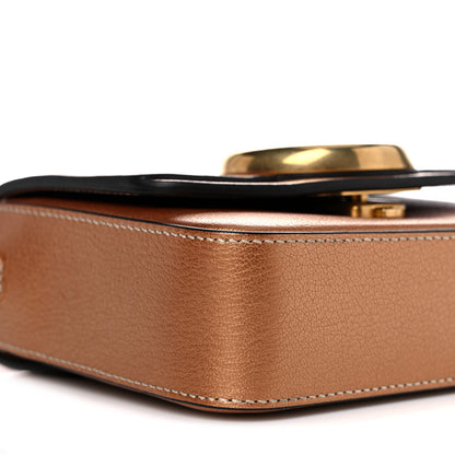 Chloe Shiny Calfskin Mini C Double Carry Rose Gold 8 of 13