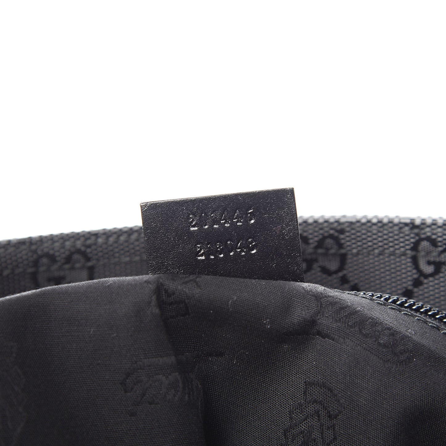 Imprime Monogram Medium Flat Messenger Bag Black