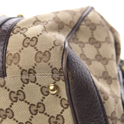 Gucci Monogram Medium Interlocking Icon Tote Dark Brown 11 of 12