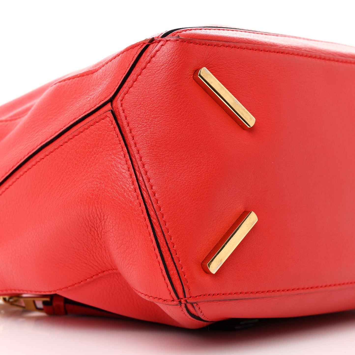 Calfskin Medium Puzzle Bag Scarlet