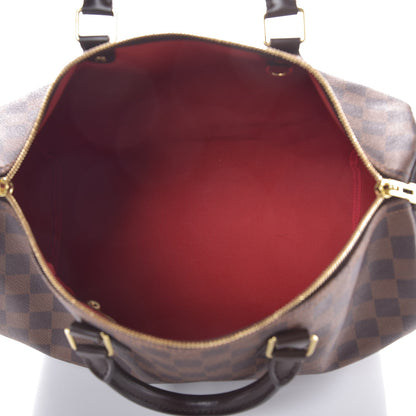 Louis Vuitton Damier Ebene Speedy Bandouliere 35 5 of 8