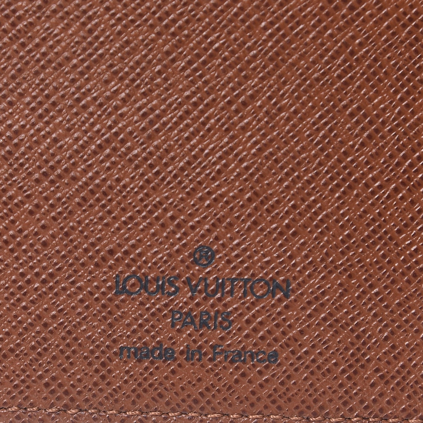 Monogram Medium Ring Agenda Cover