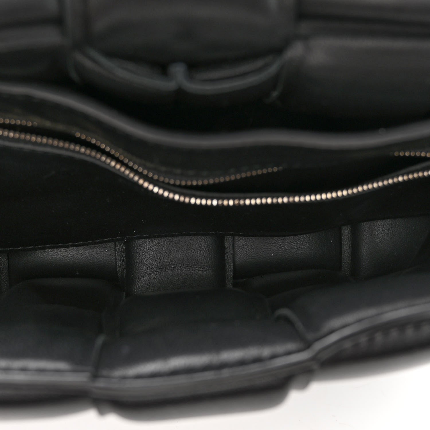 Bottega Veneta Nappa Maxi Intreccio Padded Cassette Crossbody Bag Black 5 of 11