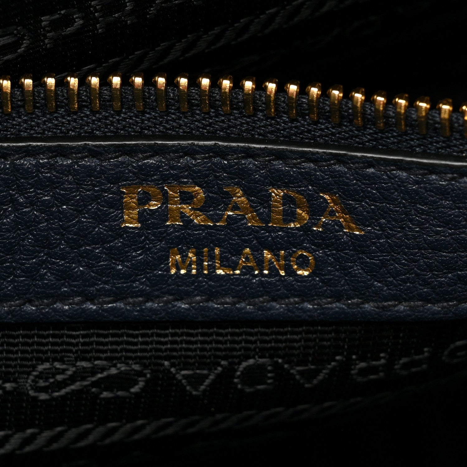 Prada Vitello Daino Hobo Messenger Bag Baltico 5 of 10