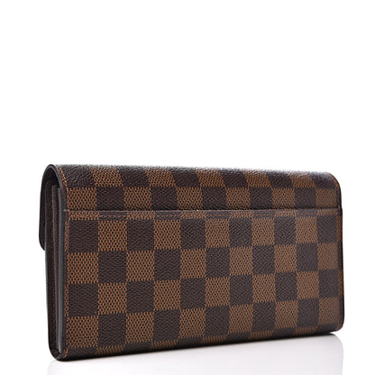 Louis Vuitton Damier Ebene Sarah Wallet NM 2 of 7