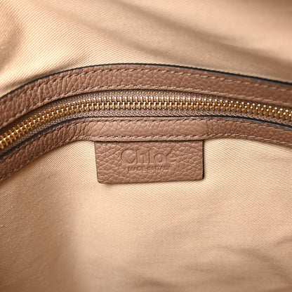 Chloe Calfskin Medium Marcie Satchel Desert Taupe 6 of 9