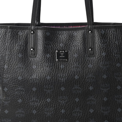 MCM Metallic Galaxy Visetos Medium Project Reversible Shopper Tote Black Multicolor 16 of 16