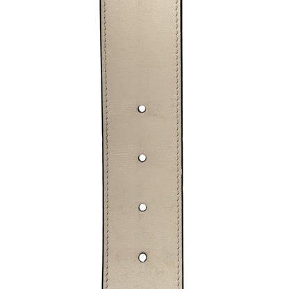Gucci Calfskin Double G 40mm Belt 85 34 Mystic White 8 of 12