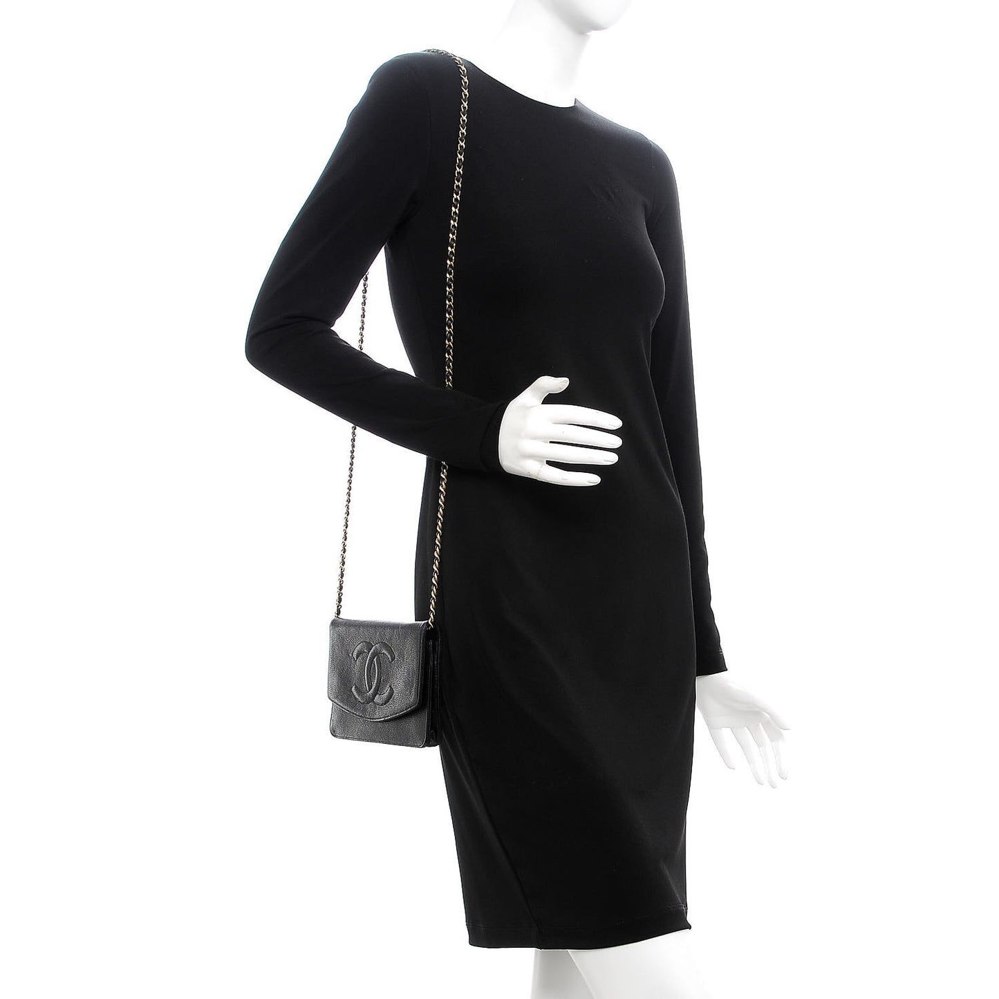 Caviar Timeless CC Wallet On Chain WOC Black