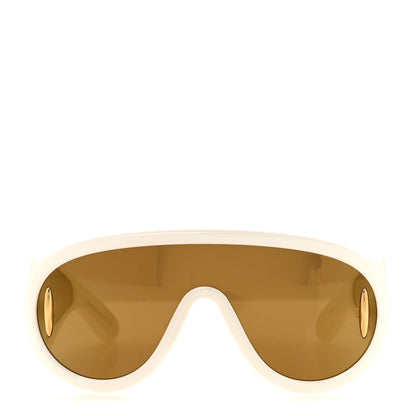 Loewe Acetate Anagram Wave Mask Sunglasses LW40108I Ivory 2 of 7