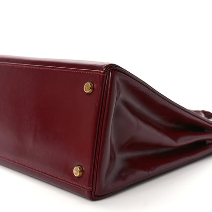 Hermes Box Kelly Retourne 35 Rouge H 8 of 10