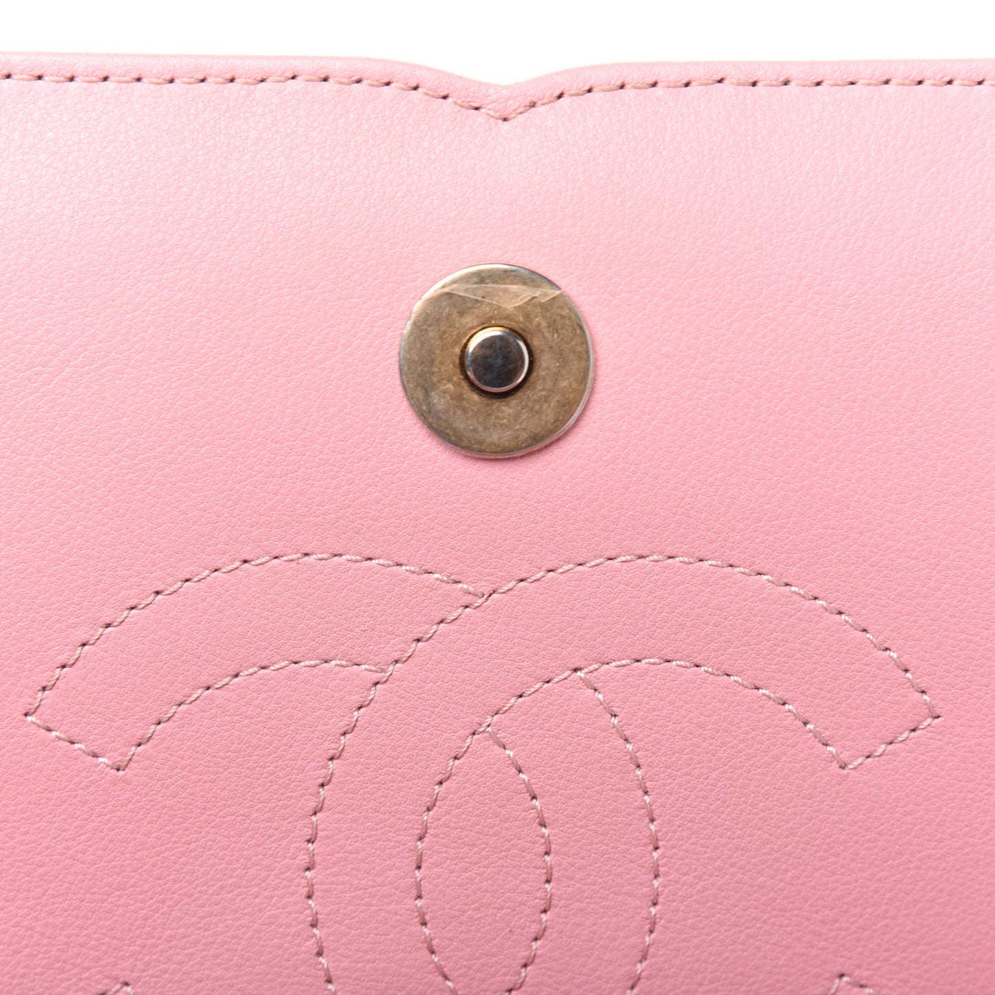 Tweed Lambskin Quilted Small CC Filigree Flap Pink