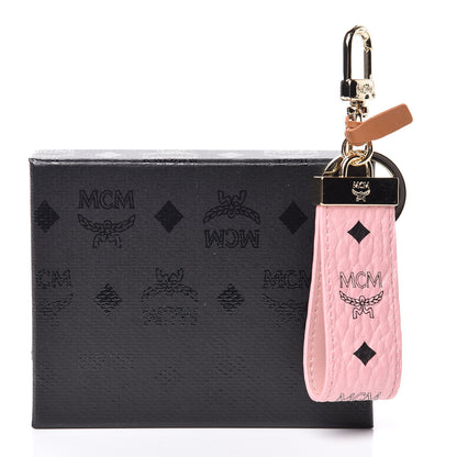 MCM Visetos Key Ring Soft Pink 3 of 3