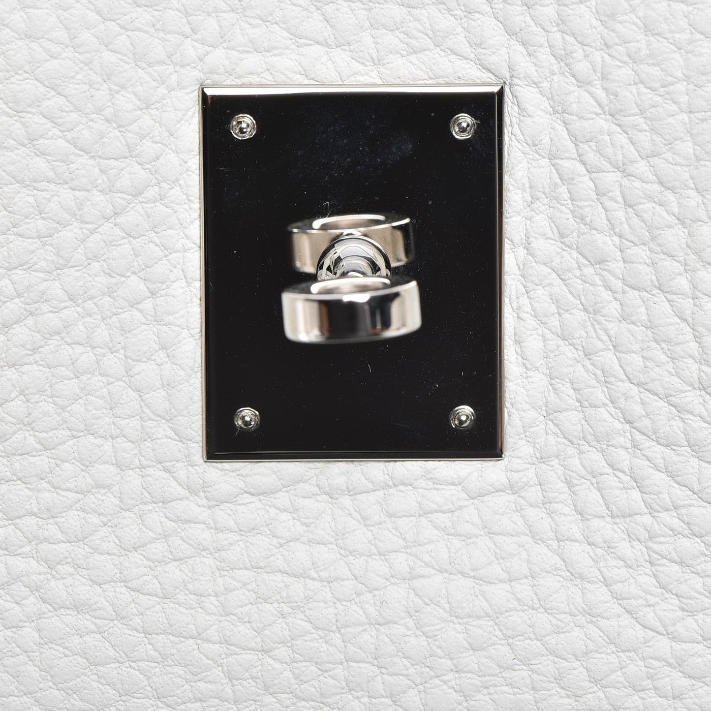 Taurillon Clemence Birkin 30 White